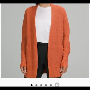 Lululemon: Cashlu Knit Wrap (Heathered Pink Savannah)